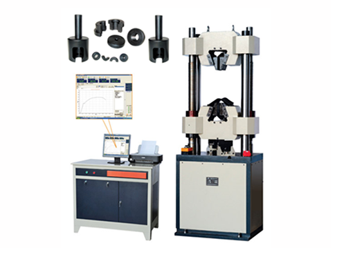 WAW-600B microcomputer controlled electro-hydraulic servo universal testing machine