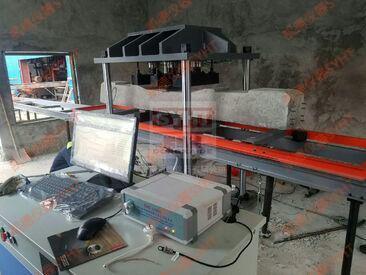 The electro-hydraulic servo concrete sleeper static load testing machine purchased by a subsidiary of China Railway Group has been used for more than one year and is running well!